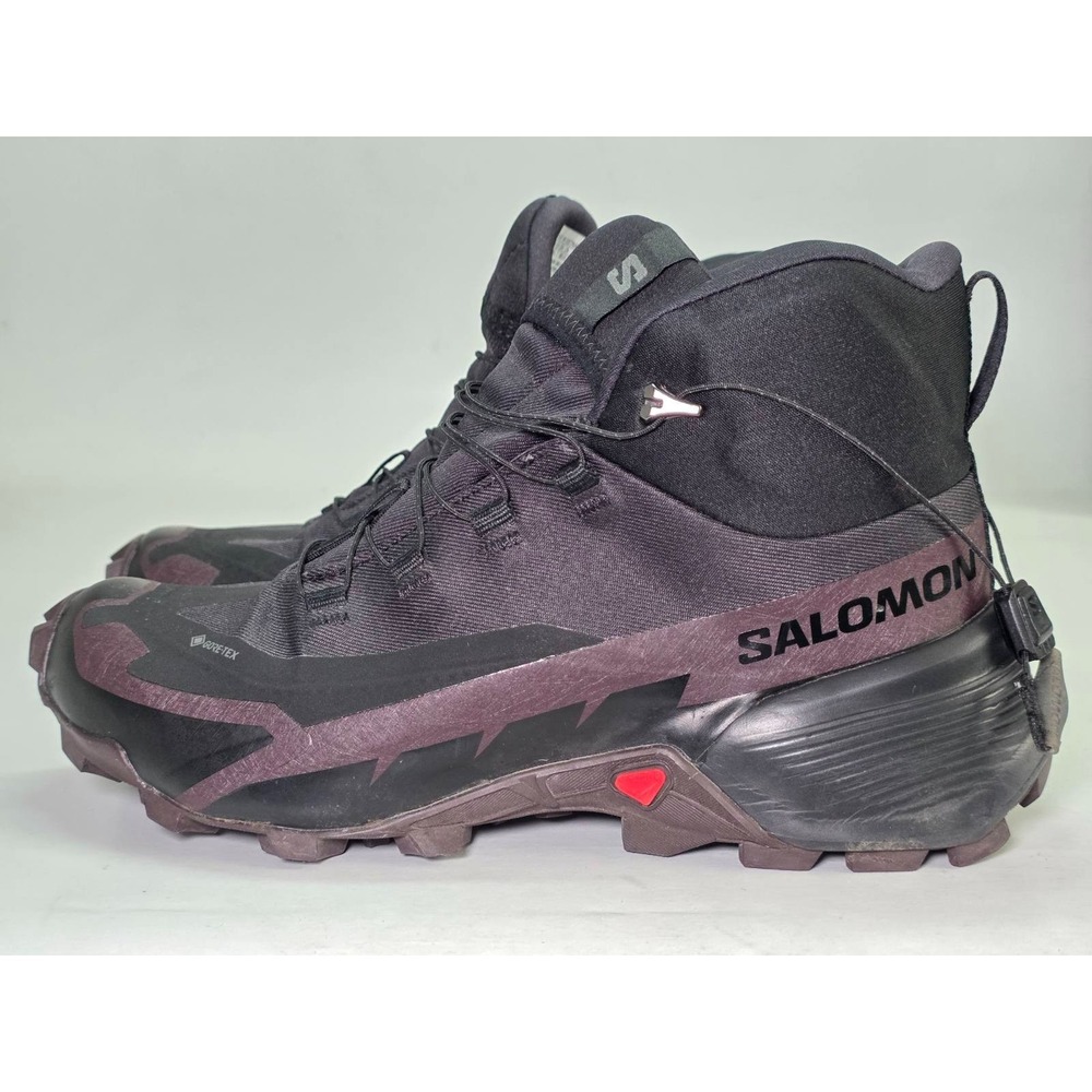 Salomon Cross Hike 2 Women's Boots Size 7 Black GTX Trail Hiking High Top Shoes - Picture 2 of 12